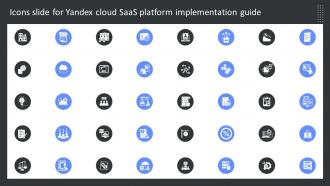 Icons Slide For Yandex Cloud SaaS Platform Implementation Guide