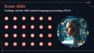 Icons Slide Gettings Started With Natural Language Processing NLP AI SS V
