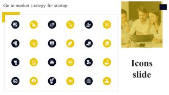 Icons Slide Go To Market Strategy For Startup Strategy SS V