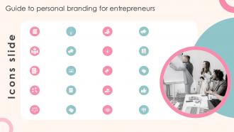 Icons Slide Guide To Personal Branding For Entrepreneurs Ppt Show Graphics Tutorials