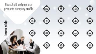 Icons Slide Household And Personal Products Company Profile