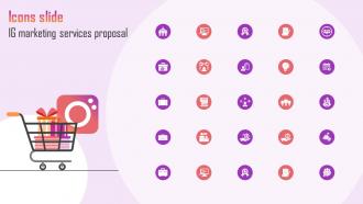 Icons Slide IG Marketing Services Proposal Ppt Ideas