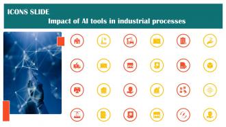 Icons Slide Impact Of Ai Tools In Industrial Processes AI SS V