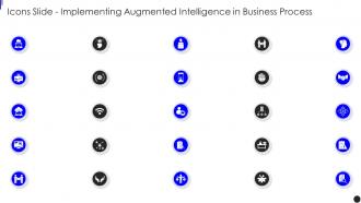 Icons Slide Implementing Augmented Intelligence In Business Process