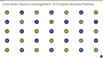 Icons slide improve management of complex business partners