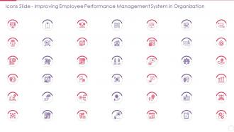 Icons Slide Improving Employee Performance Management System In Organization