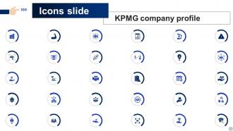 Icons Slide KPMG Company Profile Ppt Ideas CP SS