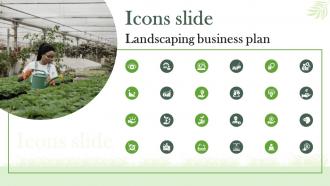 Icons Slide Landscaping Business Plan Landscaping Business Plan BP SS
