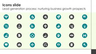 Icons Slide Lead Generation Process Nurturing Business Growth CRP SS