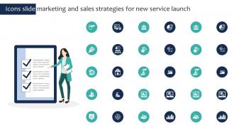Icons Slide Marketing And Sales Strategies For New Service Launch Ppt Slides Infographic Template