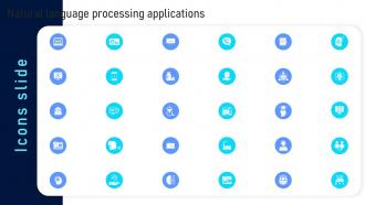 Icons Slide Natural Language Processing Applications Ppt Icon Slide Download