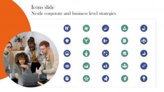 Icons Slide Nestle Corporate And Business Level Strategies Strategy SS V