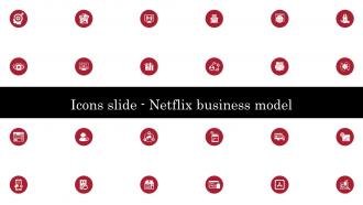 Icons Slide Netflix Business Model BMC SS