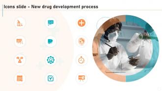 Icons Slide New Drug Development Process New Drug Development Process