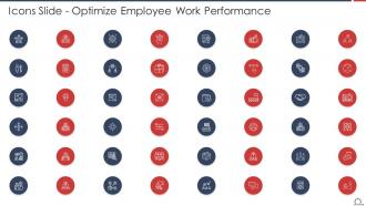 Icons Slide Optimize Employee Work Performance