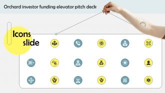 Icons Slide Orchard Investor Funding Elevator Pitch Deck