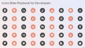 Icons Slide Playbook For Developers