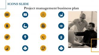 Icons Slide Project Management Business Plan BP SS