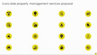 Icons Slide Property Management Services Proposal Ppt Powerpoint Presentation Pictures Graphic