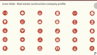 Icons Slide Real Estate Construction Company Profile