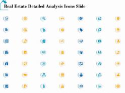 Icons slide real estate detailed analysis ppt powerpoint presentation summary diagrams