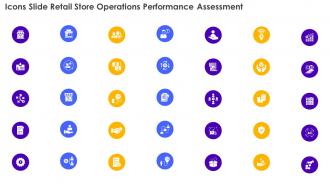 Icons Slide Retail Store Operations Performance