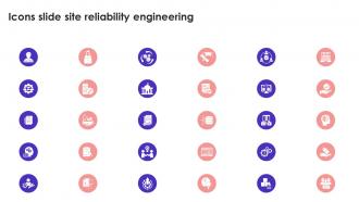 Icons Slide Site Reliability Engineering