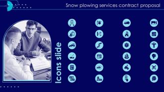 Icons Slide Snow Plowing Services Contract Proposal Ppt Icon Design Ideas