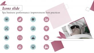 Icons Slide Spa Business Performance Improvement Best Practices Strategy SS V