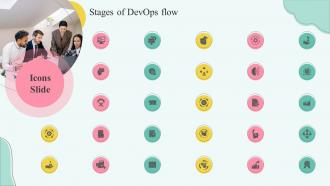 Icons Slide Stages Of Devops Flow Ppt Powerpoint Presentation Styles Example File