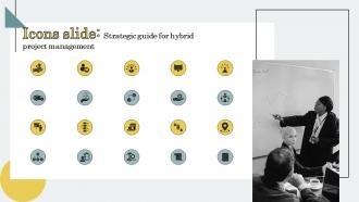 Icons Slide Strategic Guide For Hybrid Project Management