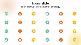 Icons Slide Tech Startup Go To Market Strategy GTM SS