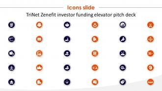 Icons Slide Trinet Zenefits Investor Funding Elevator Pitch Deck