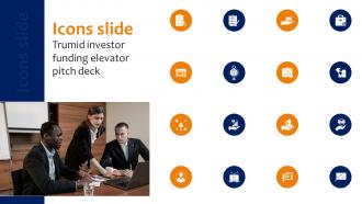 Icons Slide Trumid Investor Funding Elevator Pitch Deck