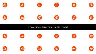 Icons Slide Xiaomi Business Model BMC SS