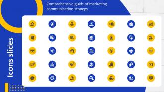Icons Slides For Comprehensive Guide For Marketing Communication Strategy SS