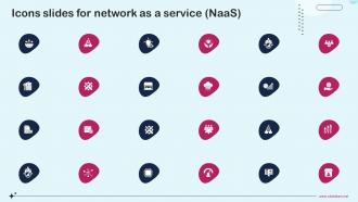 Icons Slides For Network As A Service Naas Ppt Slides Infographic Template