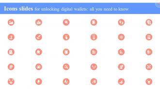 Icons Slides For Unlocking Digital Wallets All You Need To Know Fin SS