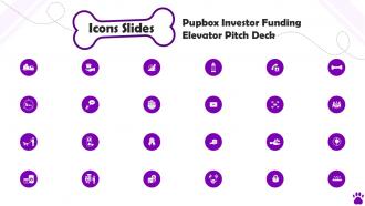 Icons Slides PupBox Investor Funding Elevator Pitch Deck