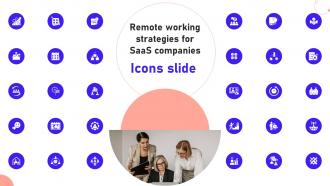 Icons Slides Remote Working Strategies For SaaS Companies