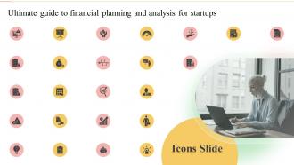 Icons Slides Ultimate Guide To Financial Planning And Analysis For Startups