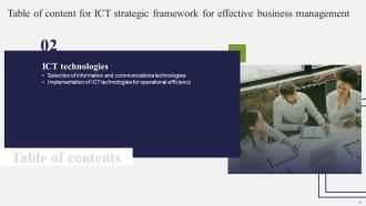 ICT Strategic Framework For Effective Business Management Powerpoint Presentation Slides Strategy CD V Best Adaptable