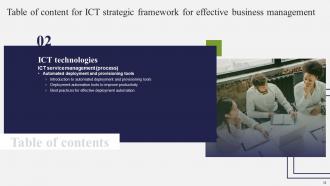 ICT Strategic Framework For Effective Business Management Powerpoint Presentation Slides Strategy CD V Captivating Adaptable