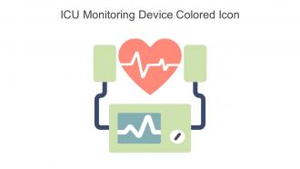 ICU Monitoring Device Colored Icon In Powerpoint Pptx Png And Editable Eps Format