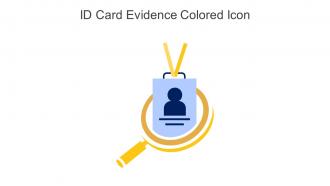 ID Card Evidence Colored Icon In Powerpoint Pptx Png And Editable Eps Format