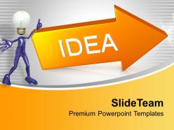 Idea Arrow Business Innovation Powerpoint Templates Ppt Themes And Graphics 0313