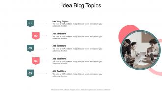 Idea Blog Topics In Powerpoint And Google Slides Cpb