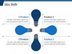 Idea bulb ppt deck