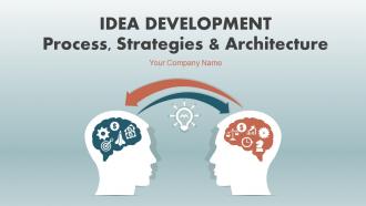 Idea development process strategies and architecture powerpoint presentation slides