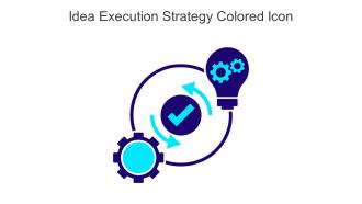 Idea Execution Strategy Colored Icon In Powerpoint Pptx Png And Editable Eps Format